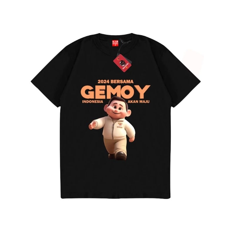 KAOS ANIMASI PRABOWO Gemoy 2024 bersama gemoy
