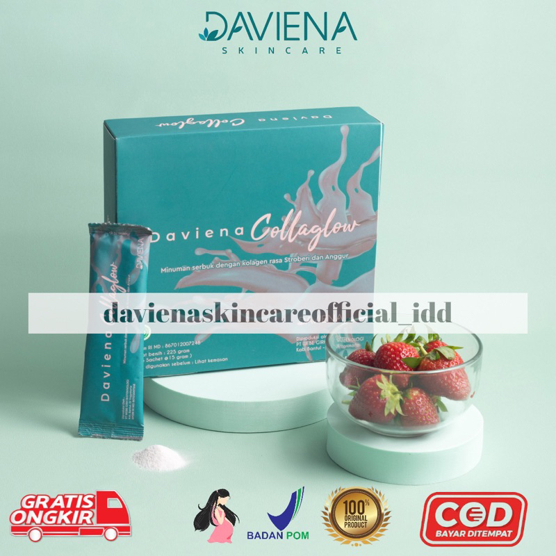 Daviena Collagen Collaglow Colagen Kolagen Drink Daviena Skincare Davienaskincareofficial Davina Dev