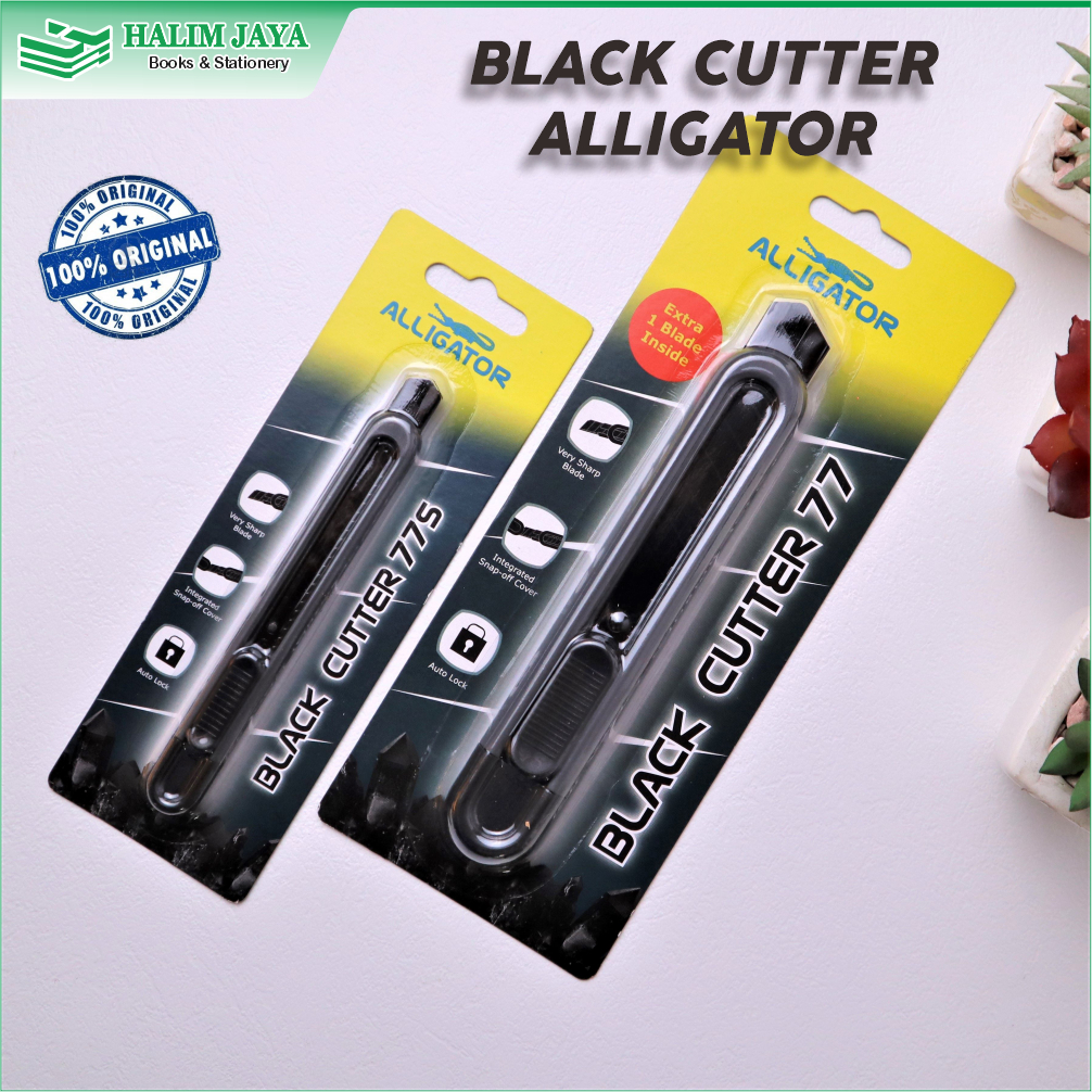 

ALLIGATOR BLACK CUTTER - CUTTER ALLIGATOR WARNA HITAM