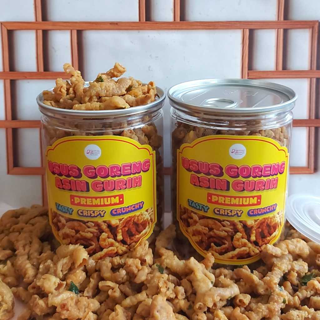 

Kerupuk Usus Goreng Daun Jeruk Asin Gurih
