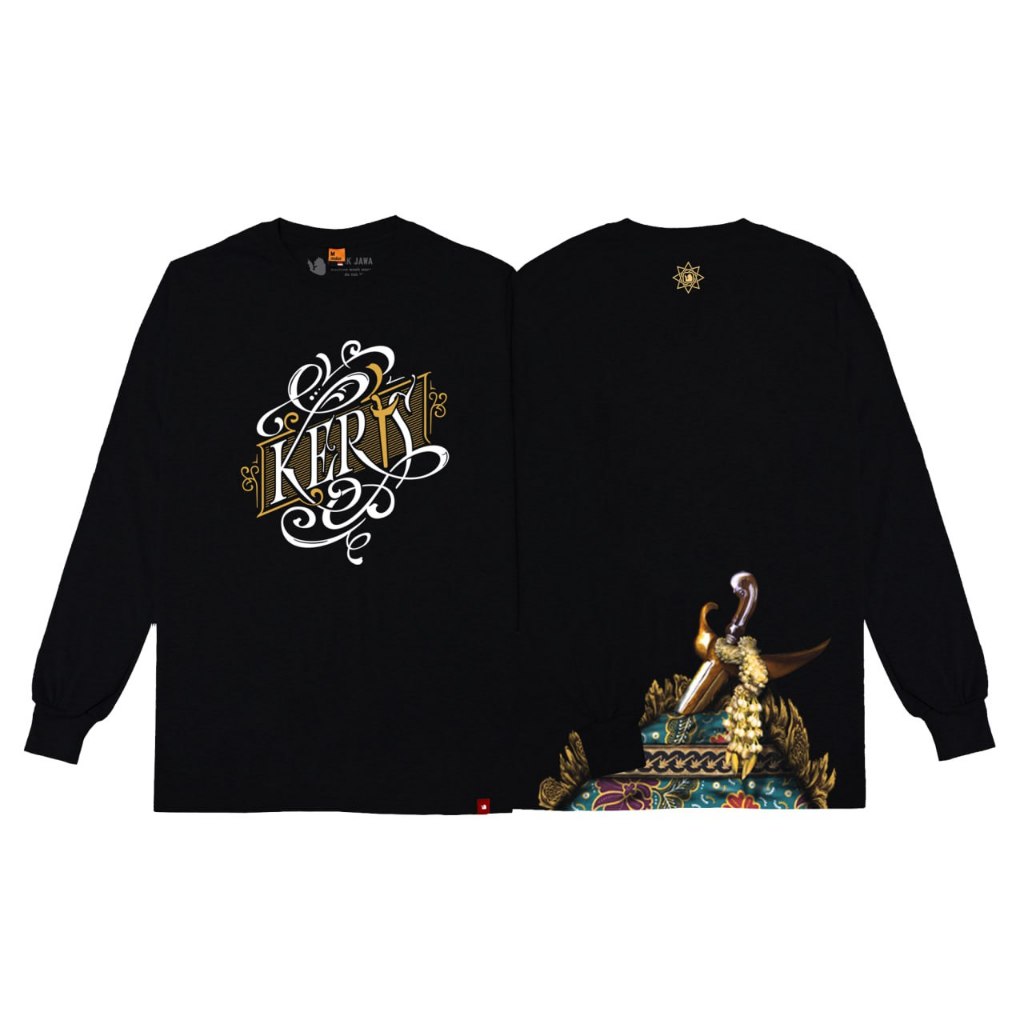 KAOS BIJAK JAWA KERIS LENGAN PANJANG