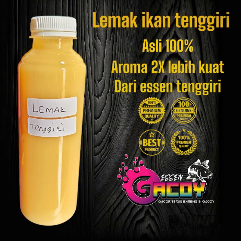 LEMAK IKAN TENGGIRI LANGKA UNTUK PERANGSANG NAFSU MAKAN, COCOK UNTUK SGALA JENIS IKAN