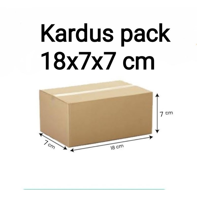 

PROMO BOX KARDUS UKURAN 18X7X7 CM KEMASAN PACKING