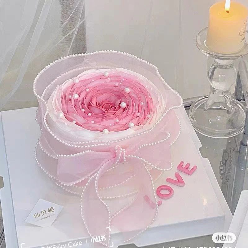 

Pearl Chiffon Ribbon / pita 4cm