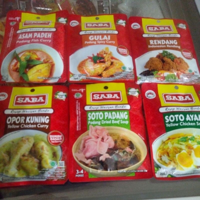 

SABA BUMBU REMPAH ASLI 40G