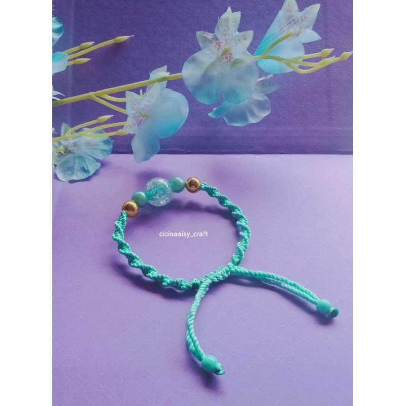 gelang tali serut//gelang serut//gelang tali