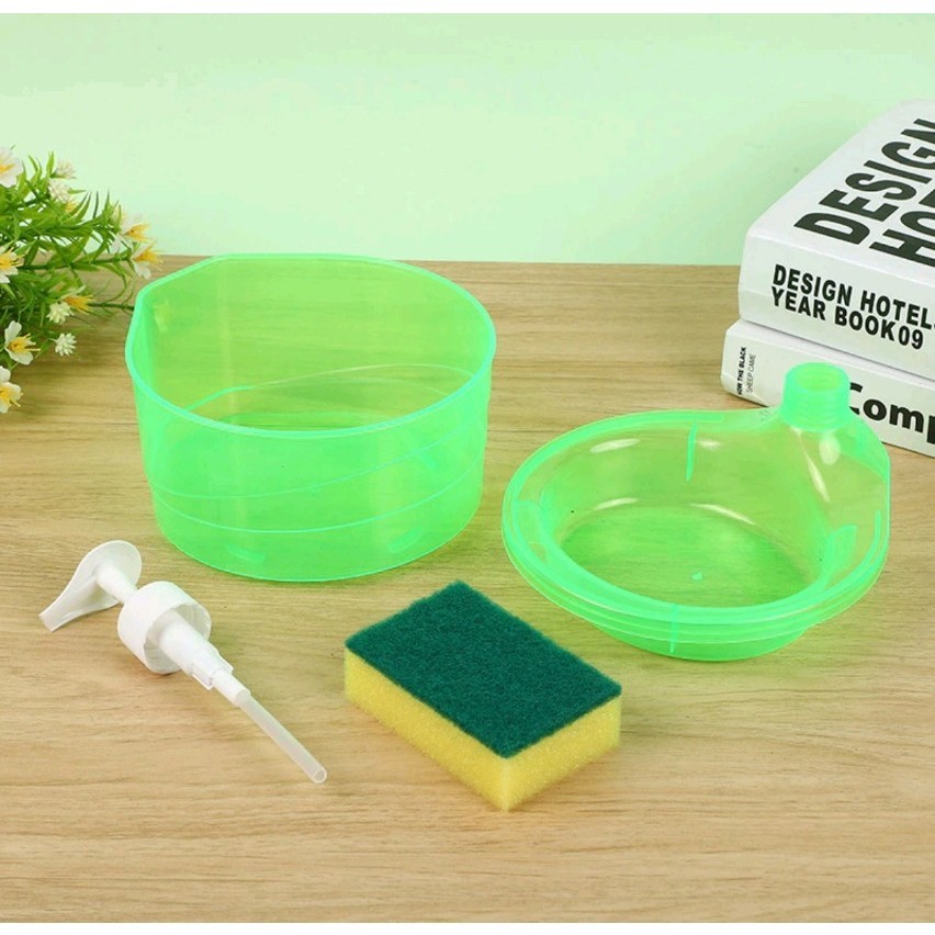 (BUBBLEWRAP) 2 IN 1 DISPENSER SABUN CUCI PIRING VIRAL - Gambar 3