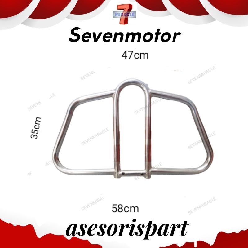 ENGINE GUARD PELINDUNG MESIN CB 100 125 GL TIGER GL PRO BINTER MEGAPRO VERZA