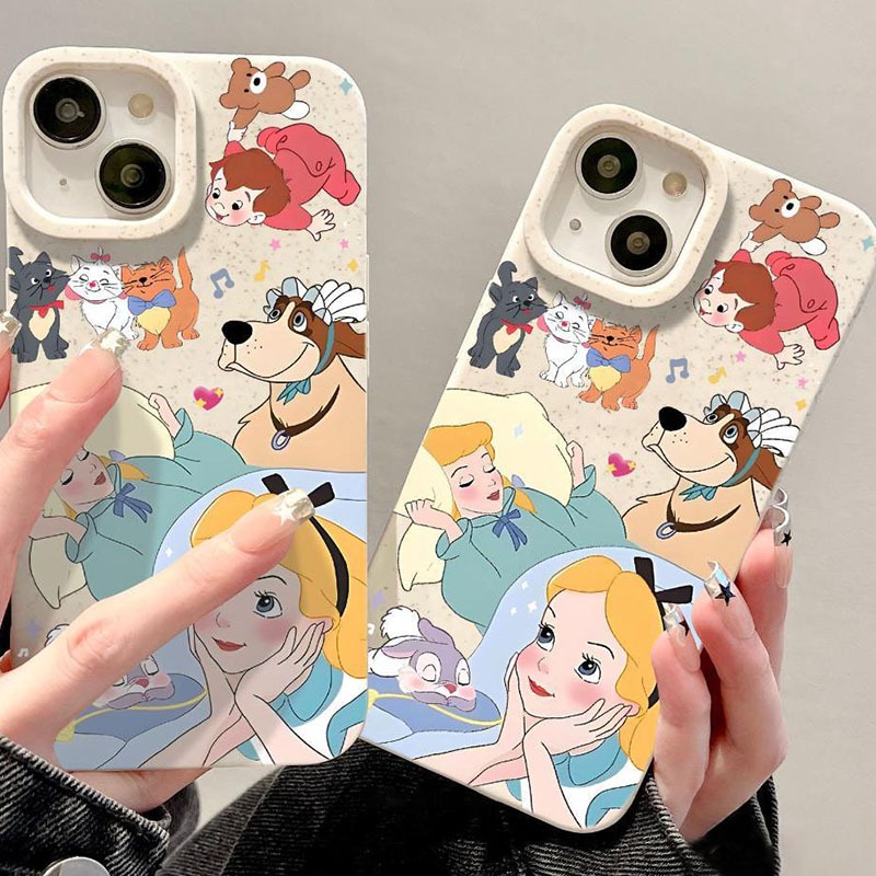 PROMO TERBARU UCASE CASE Princess Alice Cinderella White iPhone 11 13 12 16 17 air Mobile Phone Case