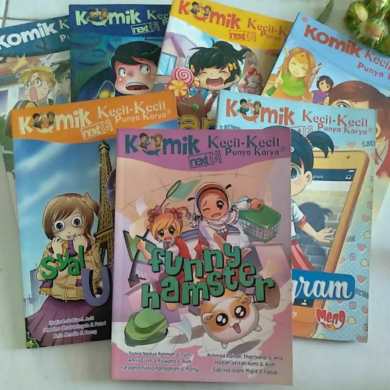 Komik kecil kecil punya karya preloved