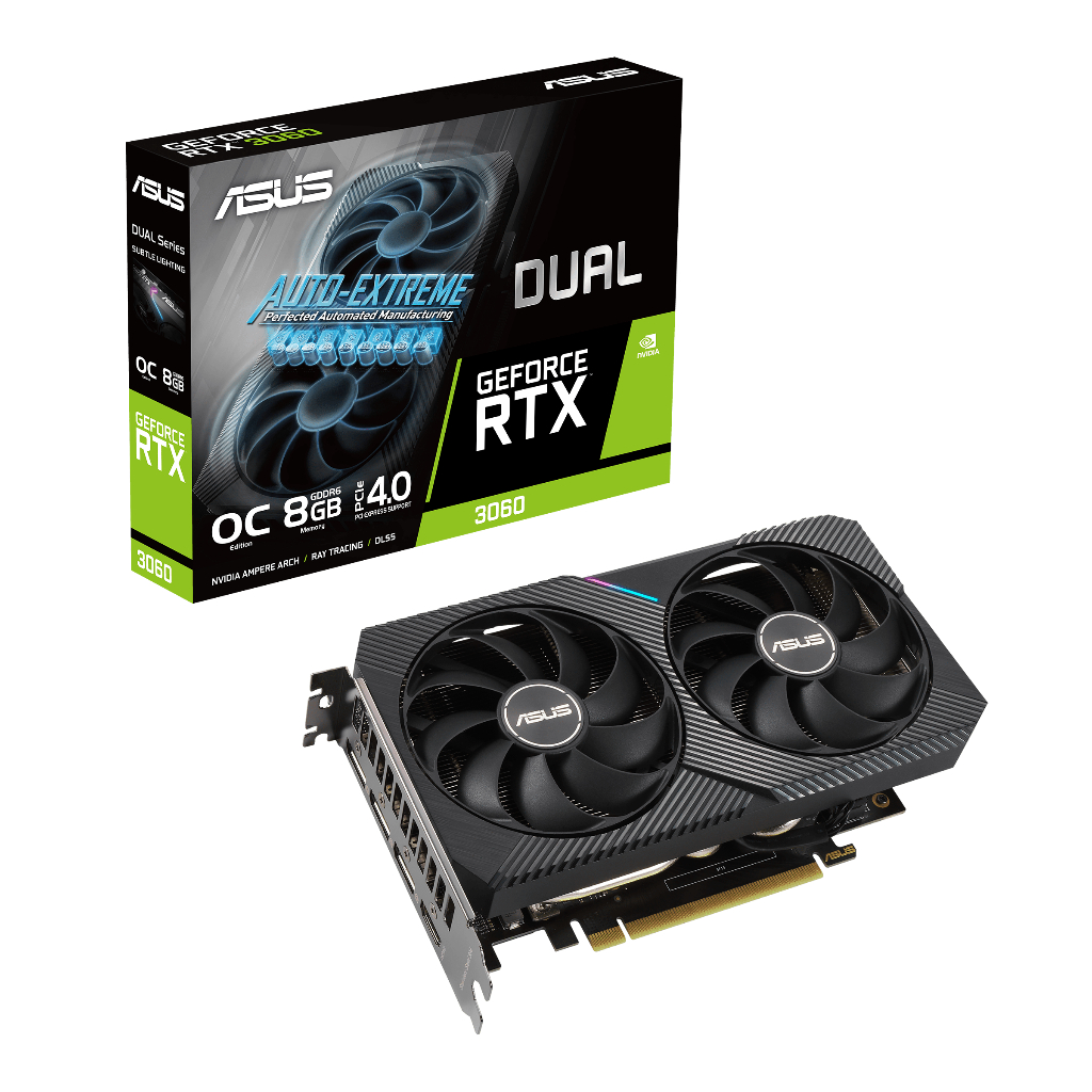 ASUS VGA GEFORCE DUAL RTX3060 O8G