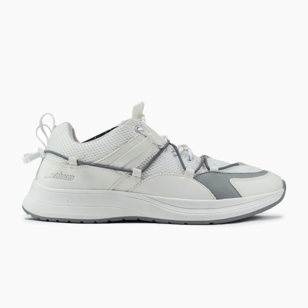 SEPATU SNEAKERS JOHNSON - ZENITH WHITE