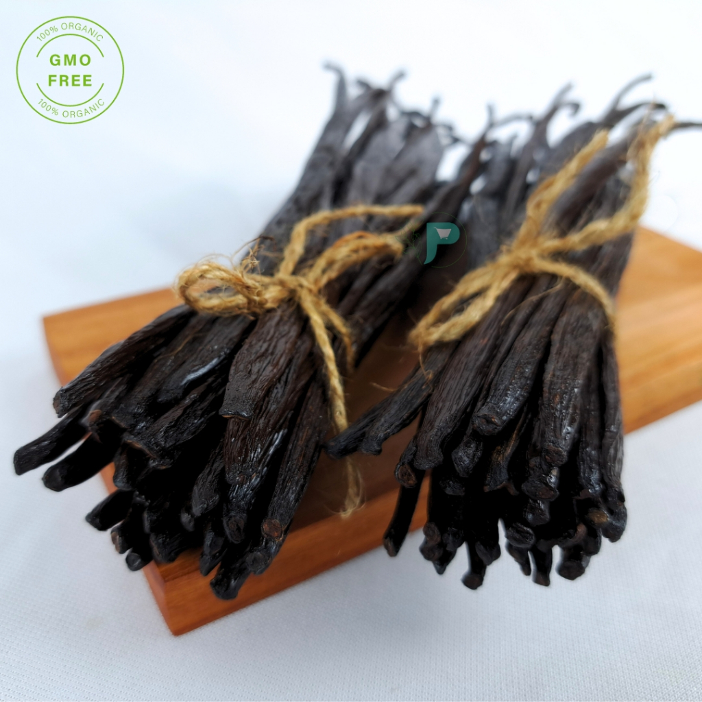 

Vanilla Beans Gourmet Planifolia grade S 20cm+ / Vanili Bali Super S 20cm+ / Vanili Kering Batang