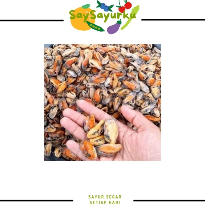 

KERANG HIJAU KUPAS 250GR