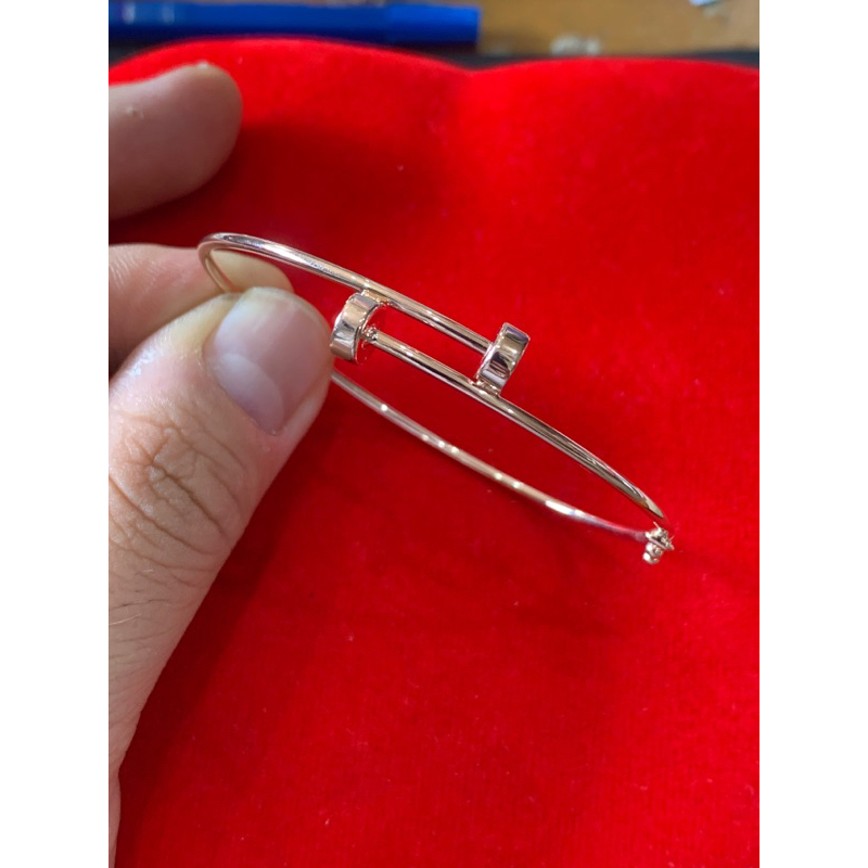 gelang emas asli kadar 750 UBS rosegold