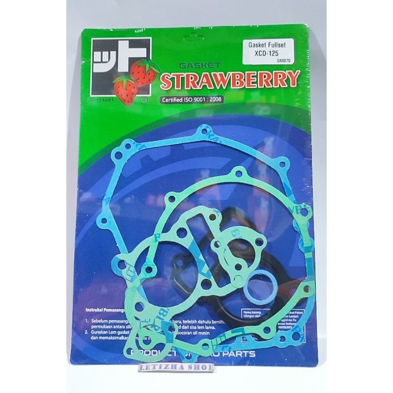 PAKING FULLSET BAJAJ PULSAR 125XCD PERPAK BAJAJ PULSAR 125 XCD  PAKING FULL SET BAJAJ PULSAR 125 XCD