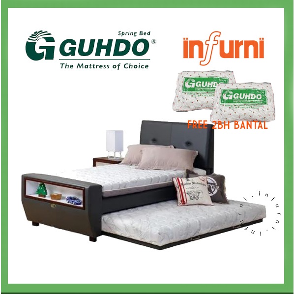 Guhdo Kasur Springbed 3 in 1 Clever Kids
