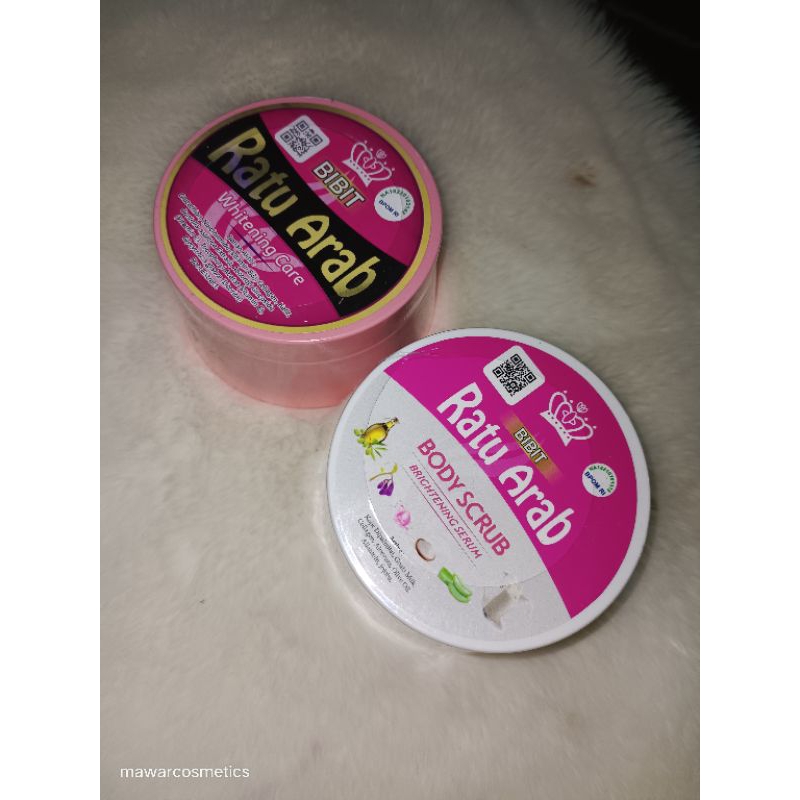PAKET BODY LOTION &SCRUB RATU ARAB