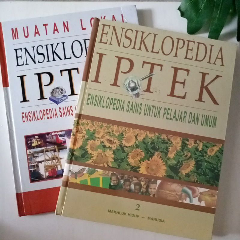 buku Ensiklopedia anak tentang Sains hardcover preloved