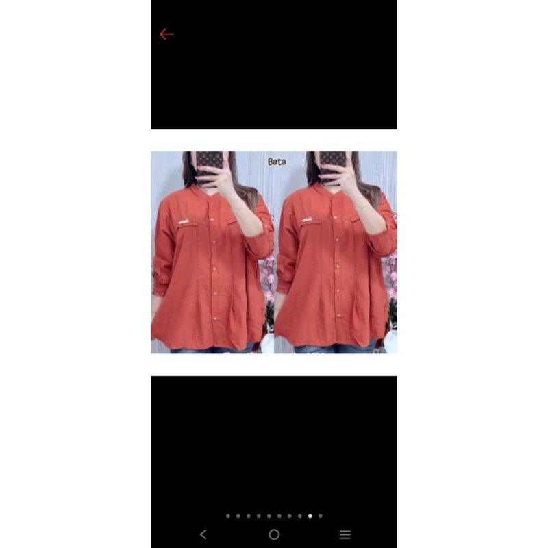 ARL kemeja polo linen premium masa kini