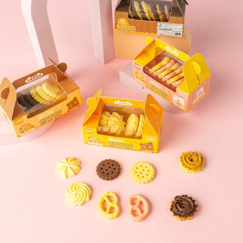 

PENGHAPUS LUCU MURAH SALE PERLENGKAPAN ALAT TULIS ANAK SEKOLAH BENTUK COOKIE ISI 6/BOX 6062