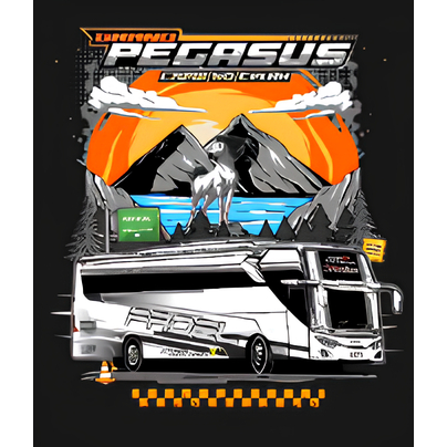 5 PCS STIKER BISMANIA MSM FADEL PEGASUS