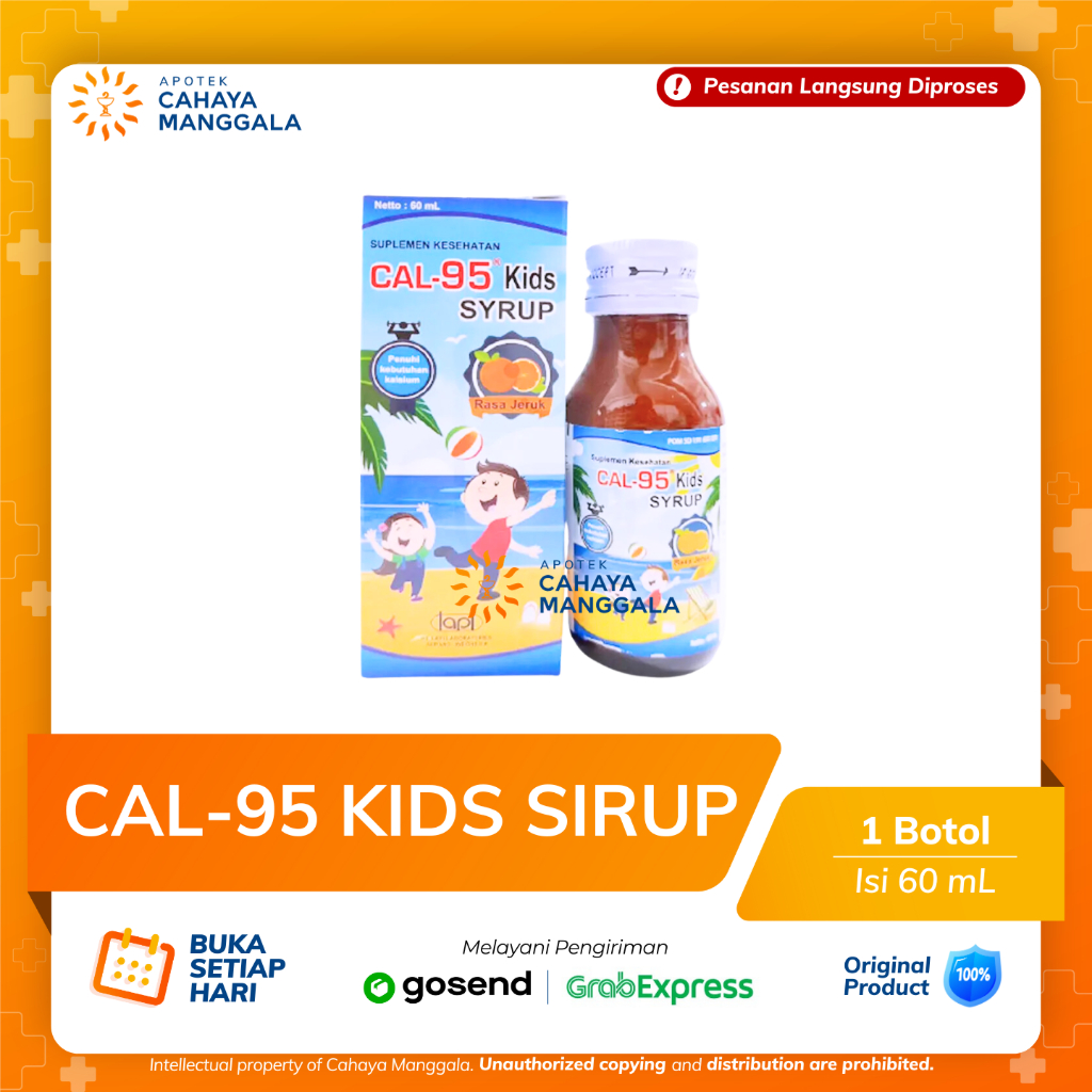CAL-95 KIDS SIRUP 60 ML