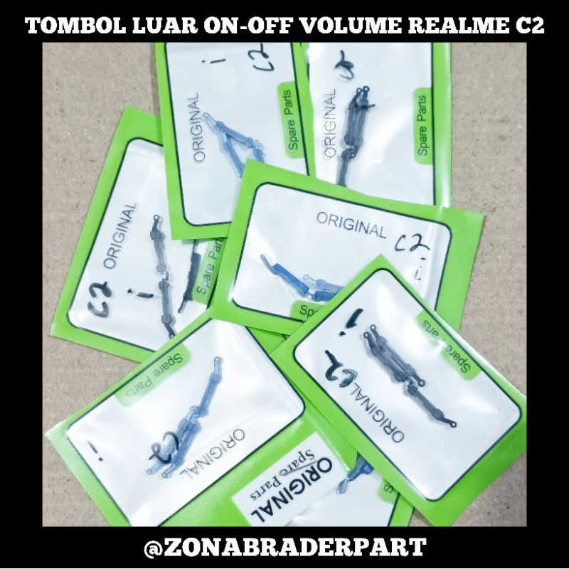 TOMBOL LUAR ON-OFF VOLUME REALME C2