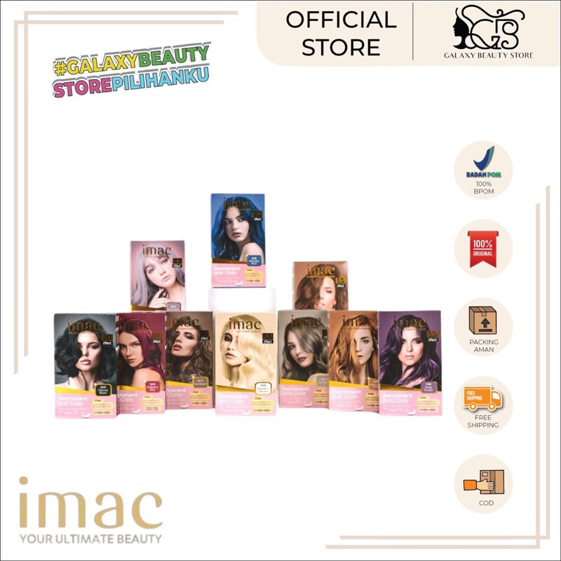 IMAC Permanent Hair Color / imac Cat Rambut