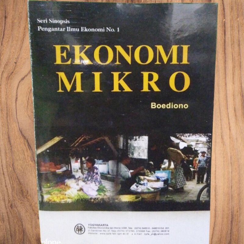 Ekonomi Mikro Boediono