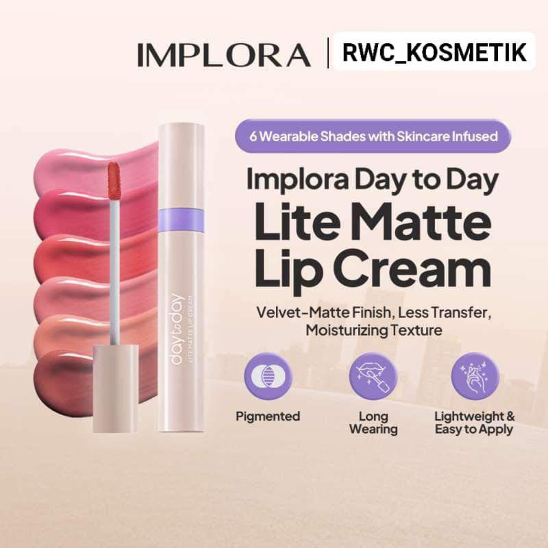 Implora Day To Day Series Lite Matte Lip Cream | Lip Cream Viral