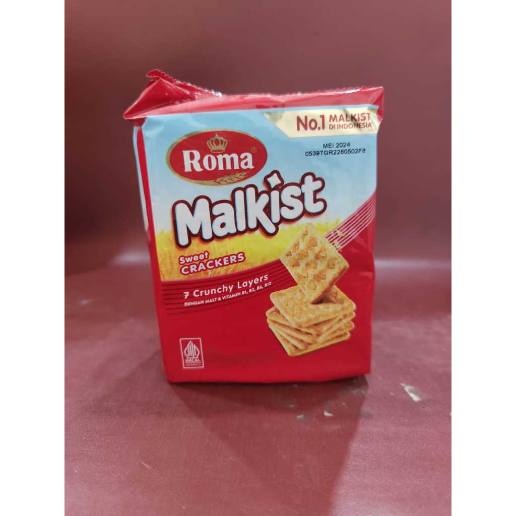 

Roma Malkist Crackers 224G - Biskuit Roma Malkist