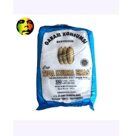 

Tiga kurma emas garam beryodium 500
