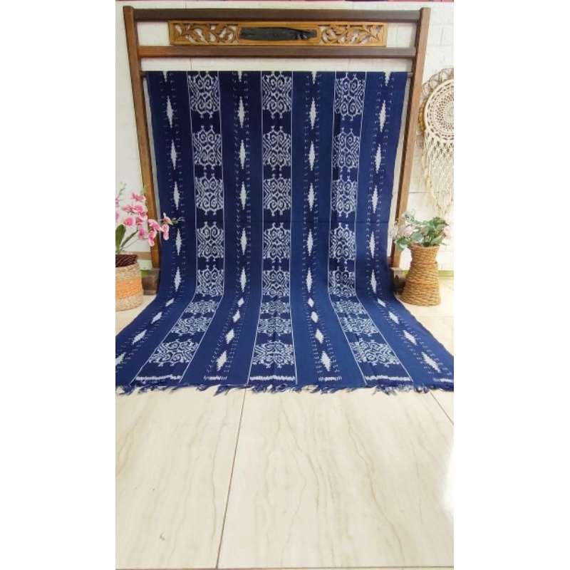 Kain Tenun Ikat Blanket Troso Jepara Motif Etnik Terbaru