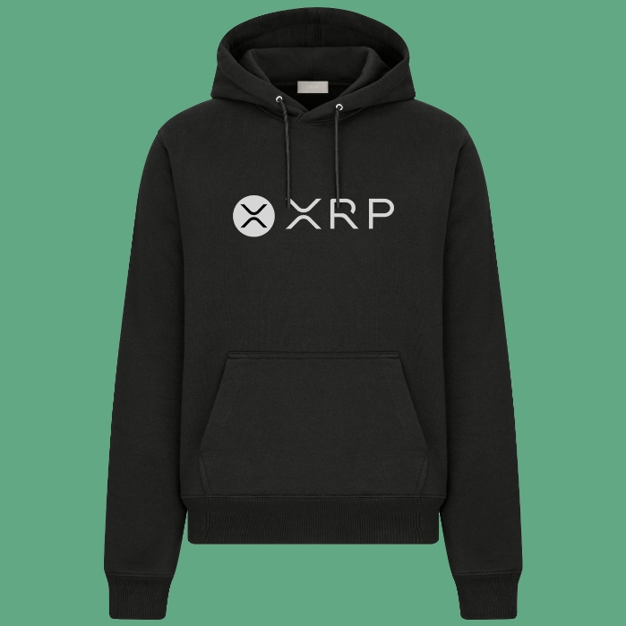 HOODIE Sweater XRP Ripple Crypto Network Blockchain Switer Fleece Clothing