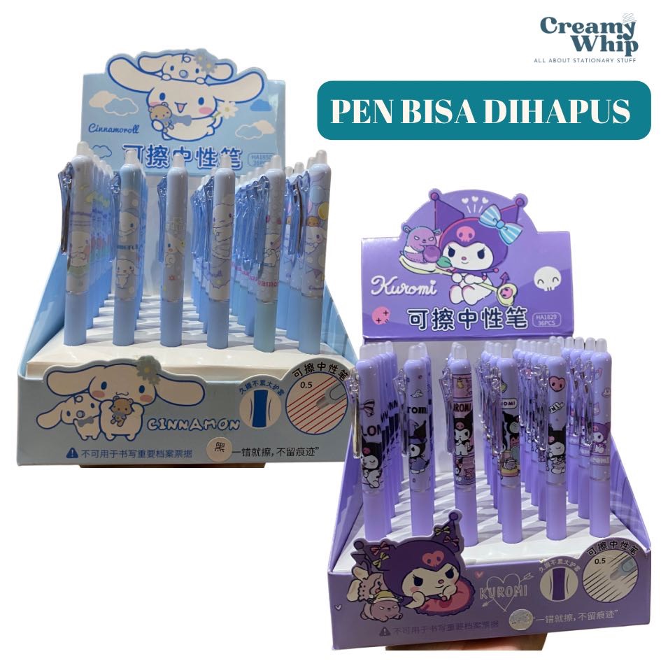 

Pen bisa dihapus sanrio license ori erasable pen