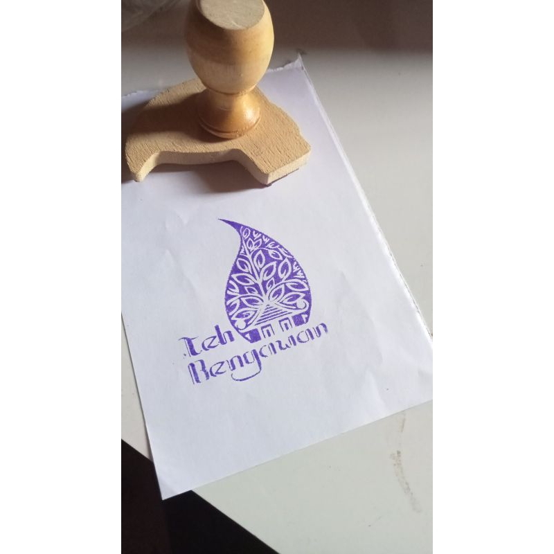 Stempel Runaflek, Stempel kayu, Stempel Karet. Free Desain