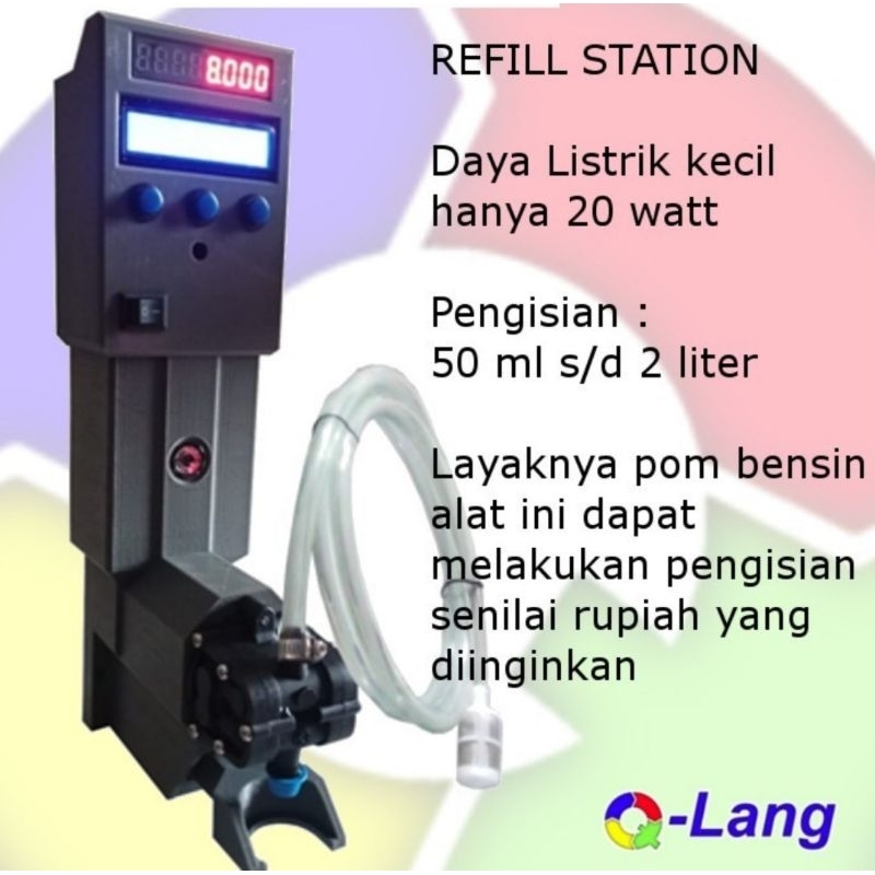 Mesin Isi Ulang /Pom Mini /Dispenser Minyak Goreng