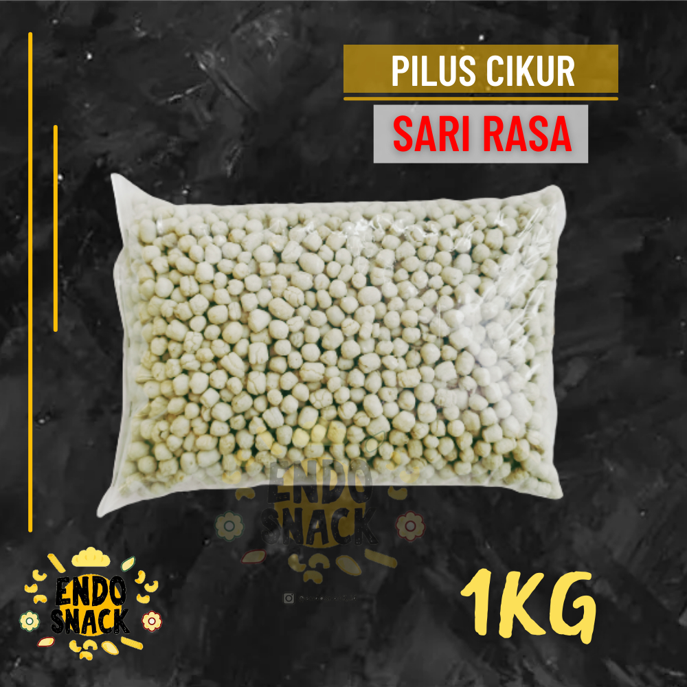 

1 Kg PILUS CIKUR SARI RASA Tiktak Kencur Pelengkap Baso Aci, Seblak dan Cuanki