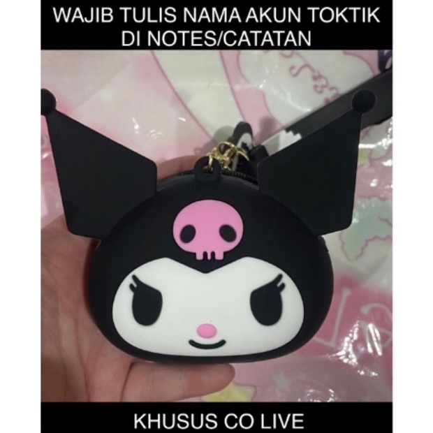 

❤[PROMO ⚡ALE!!!]❤ BY REQUEST SANRIO(HARAP TULIS NOTES NAMA ACC TIKTOK)