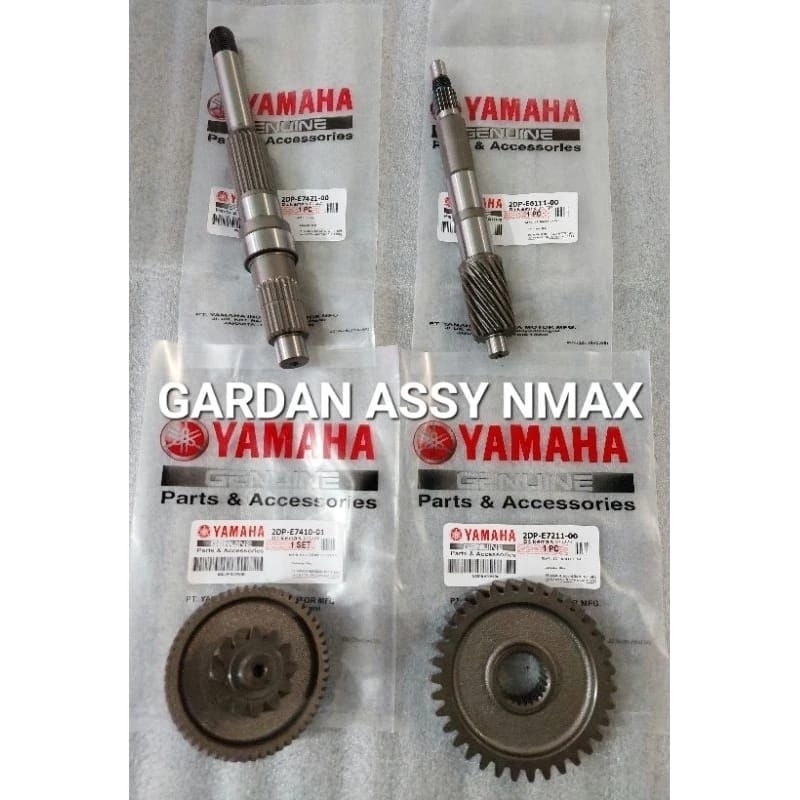 gigi rasio gearbox gardan assy nmax yamaha