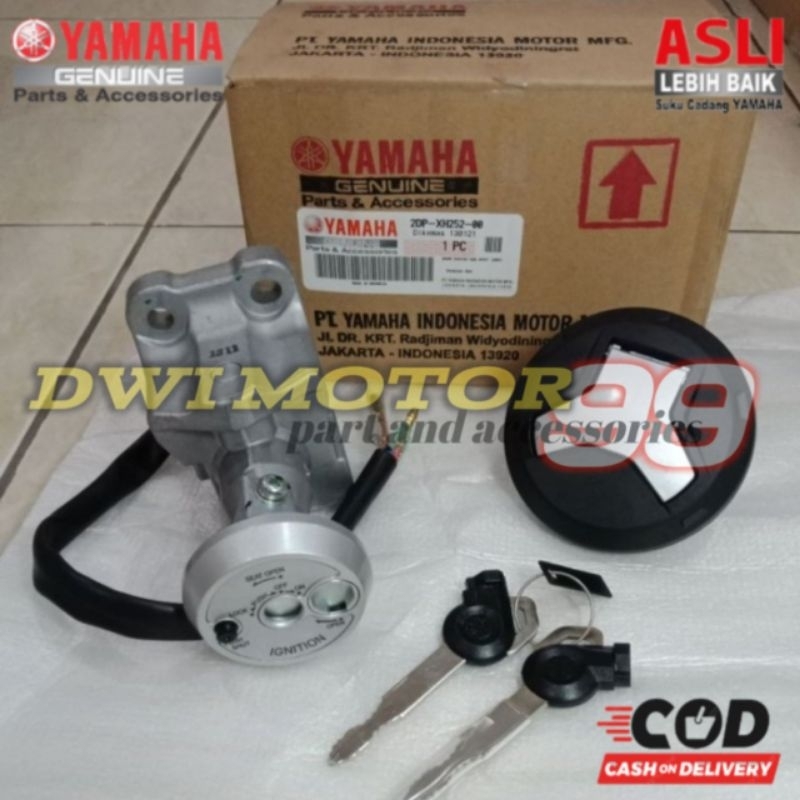 KUNCI KONTAK NMAX N MAX 2015 2019 ORIGINAL KOMPLIT SET TANGKI JOK