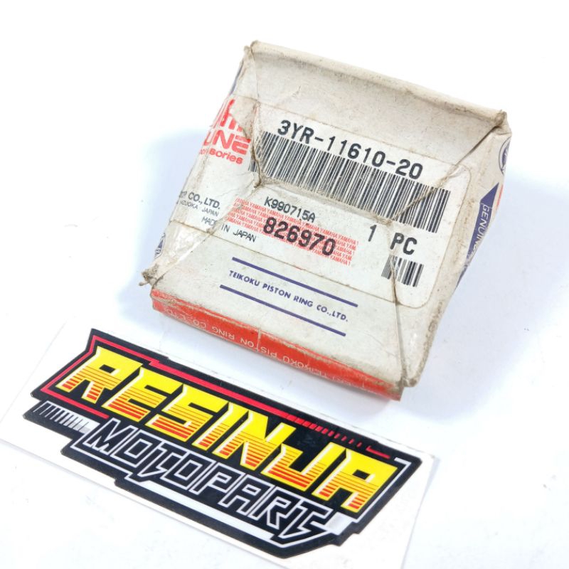 Ring Piston Seher Yamaha F1zr Fizr F1z Fiz R Force 1 Oversize Os 50 3YR Original Ygp
