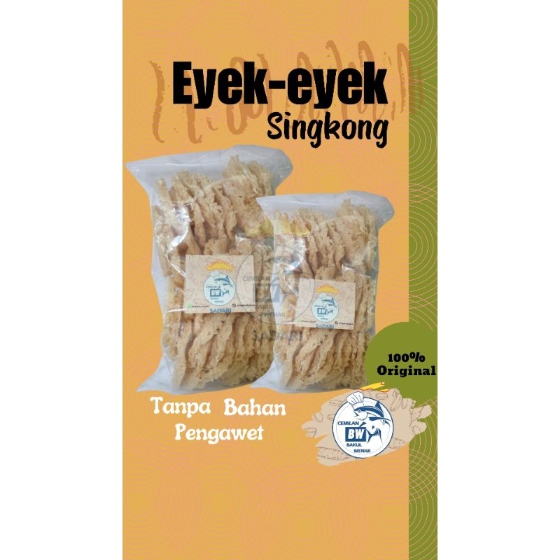 

EYEK-EYEK SINGKONG|RENGGINANG SINGKONG