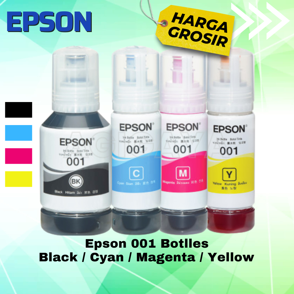 tinta epson 001 original printer L4150 L4160 L6160 L6190