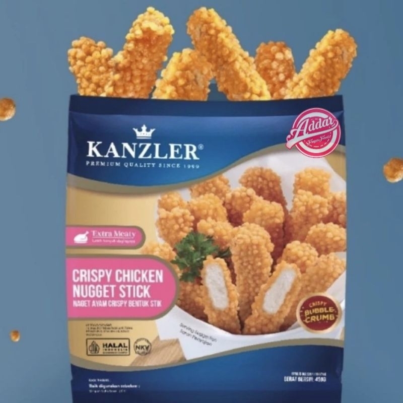

Kanzler Crispy Chicken Nugget Stick 450gr