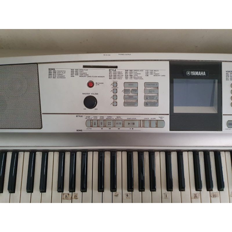 Yamaha DGX 505 lengkap normal