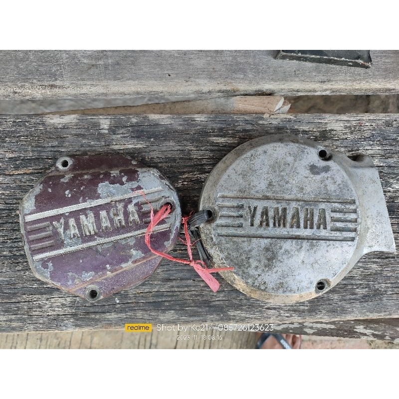 Tutup Blok magnet pompa oli RX king Tua old 1984-1994 original