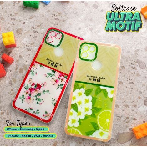 CASING HP SARUNG HANDPHONE SILICON OPPO Soft Case Bahan TPU Motif BOTANICAL GARDEN RANDOM oppo a1k/a