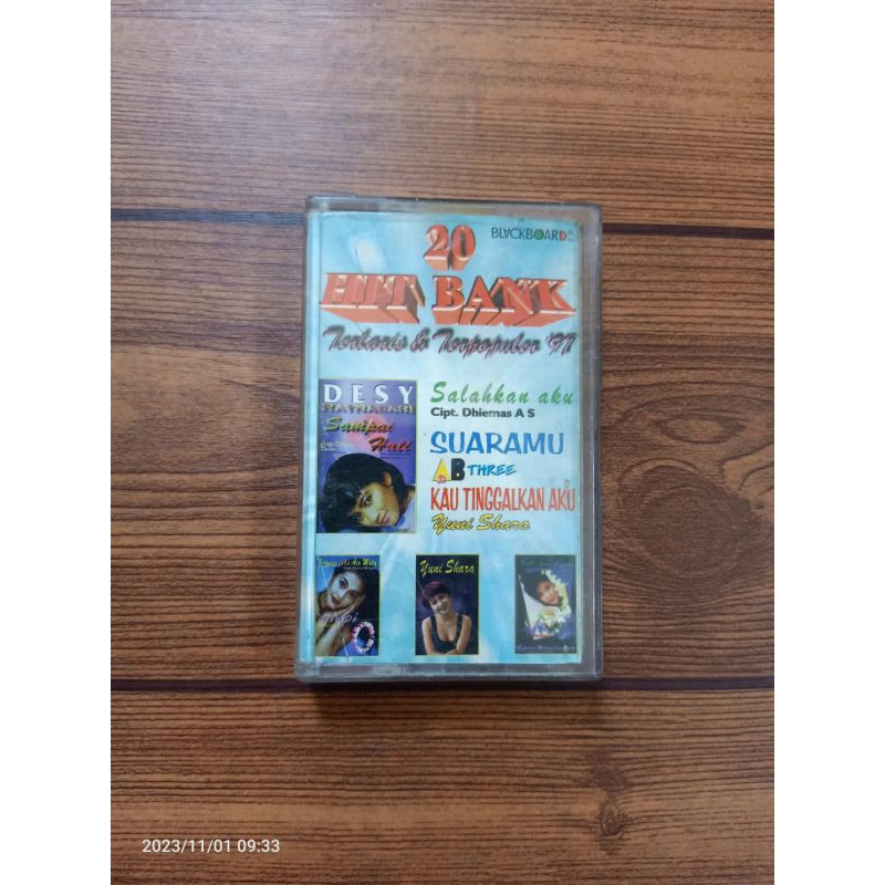 Kaset 20 Hit Bank 97 ( desy ratnasari, anie carera, Tato, Kaldera dll )